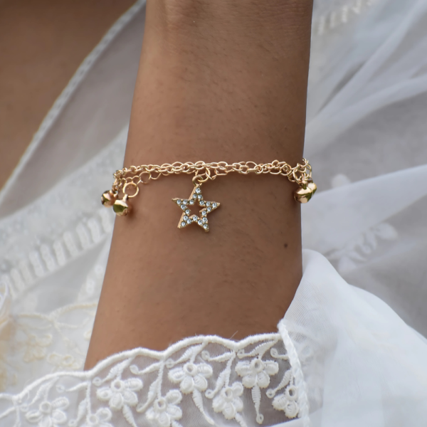 Golden Star Melody Bracelet - Image 2