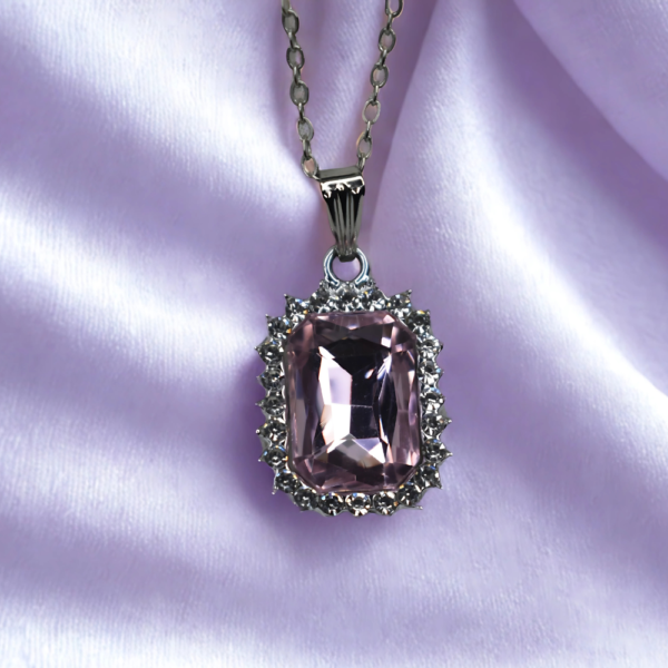 Rosy Dream Crystal Pendant
