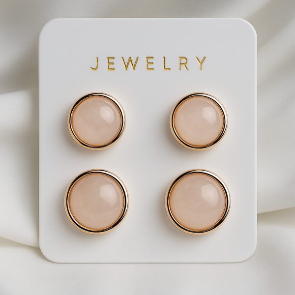 Golden Korean Combo Studs