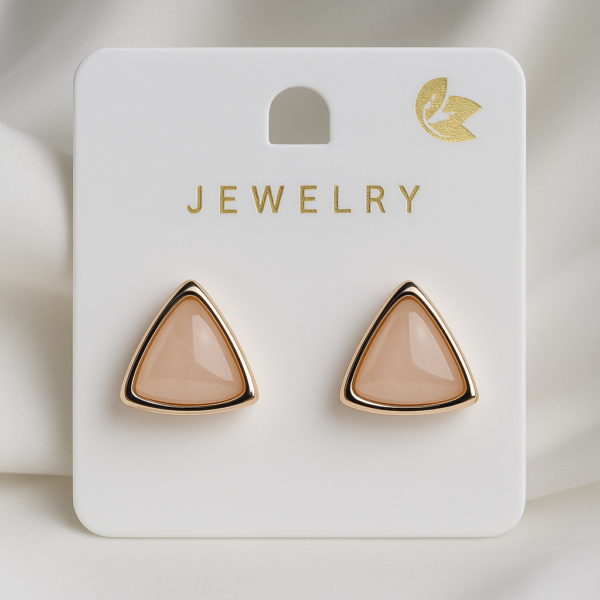 golden Korean Classy Stud Earing