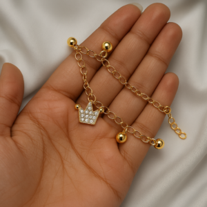 Crown Charm Brecelet