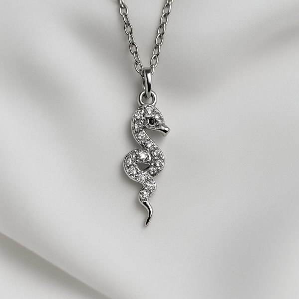 Venom Glow Snake Pendant