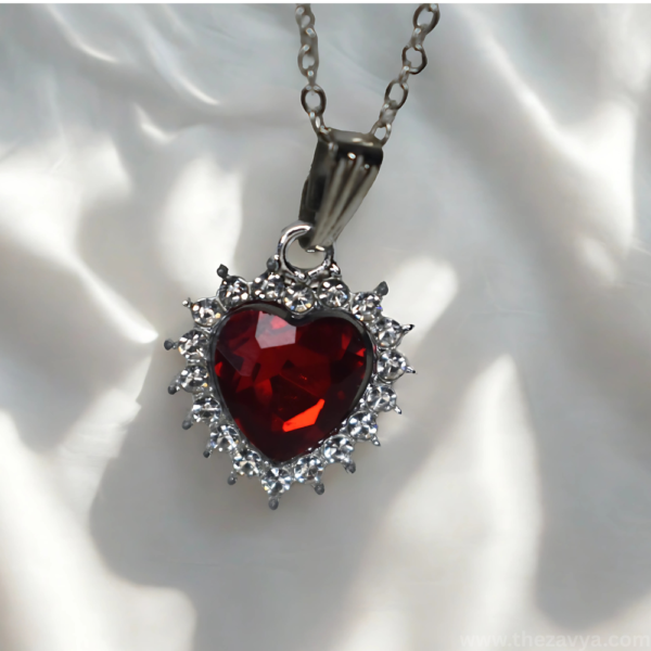 Romantic Red Heart Pendant